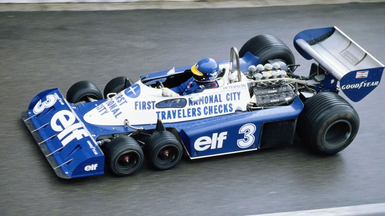 Six wheels – Tyrrell P34 (1976)