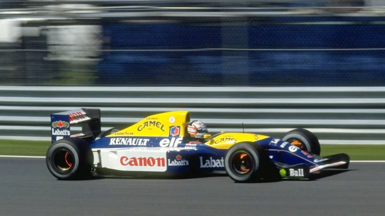 Active suspension – Williams FW14B (1992)