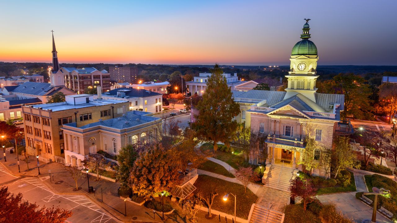 Small Town in Georgia