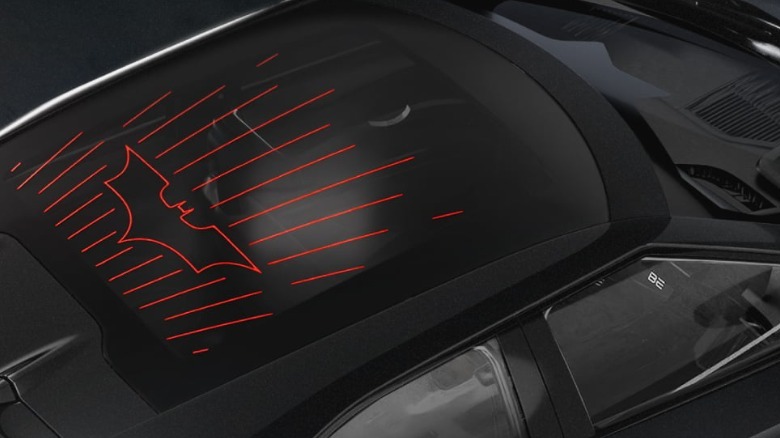 The Mahindra Batman EV glass roof Image source Mahindra