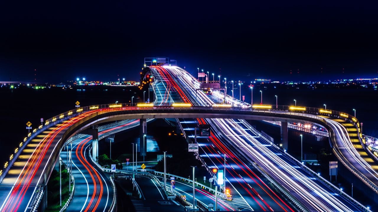 Tokyo Bay Aqua-Line in Japan