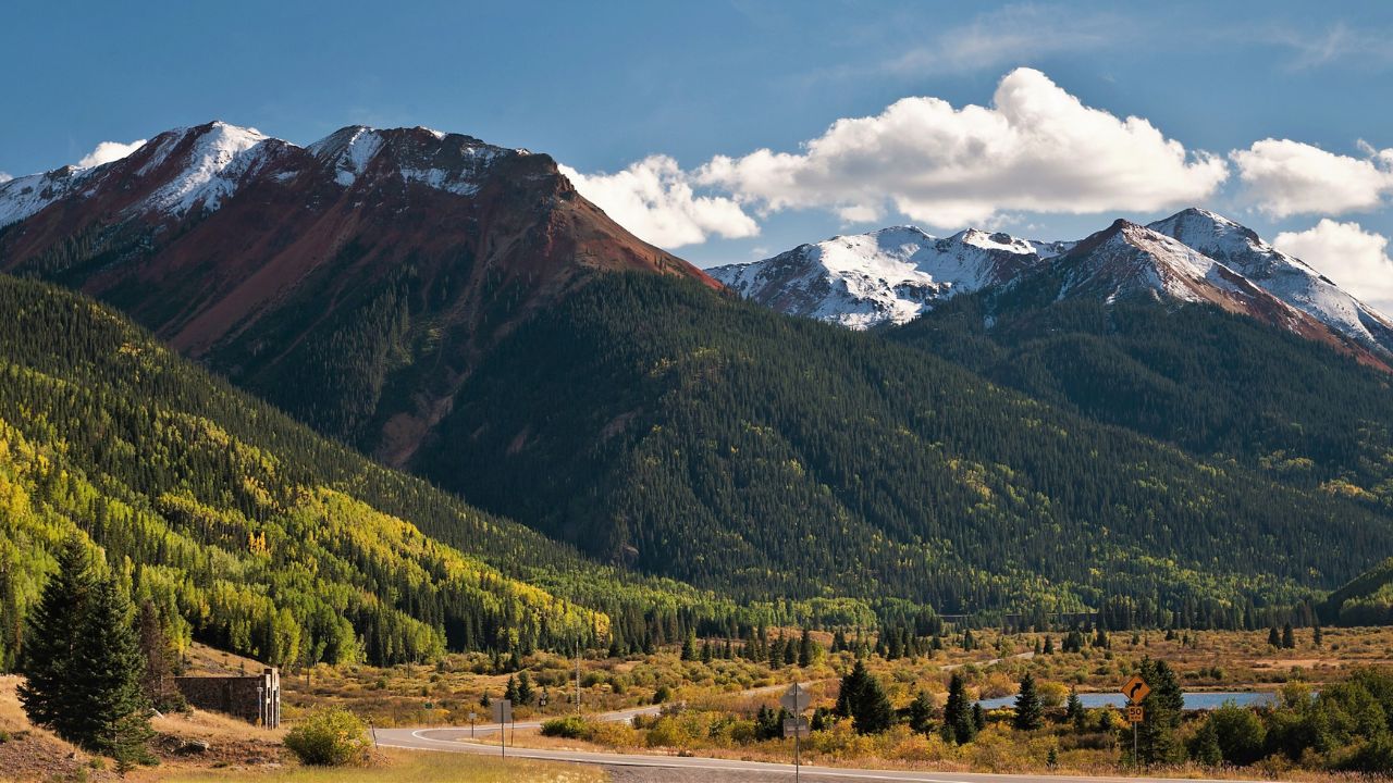 Red Mountain, Million Dollar Highway in Colorado