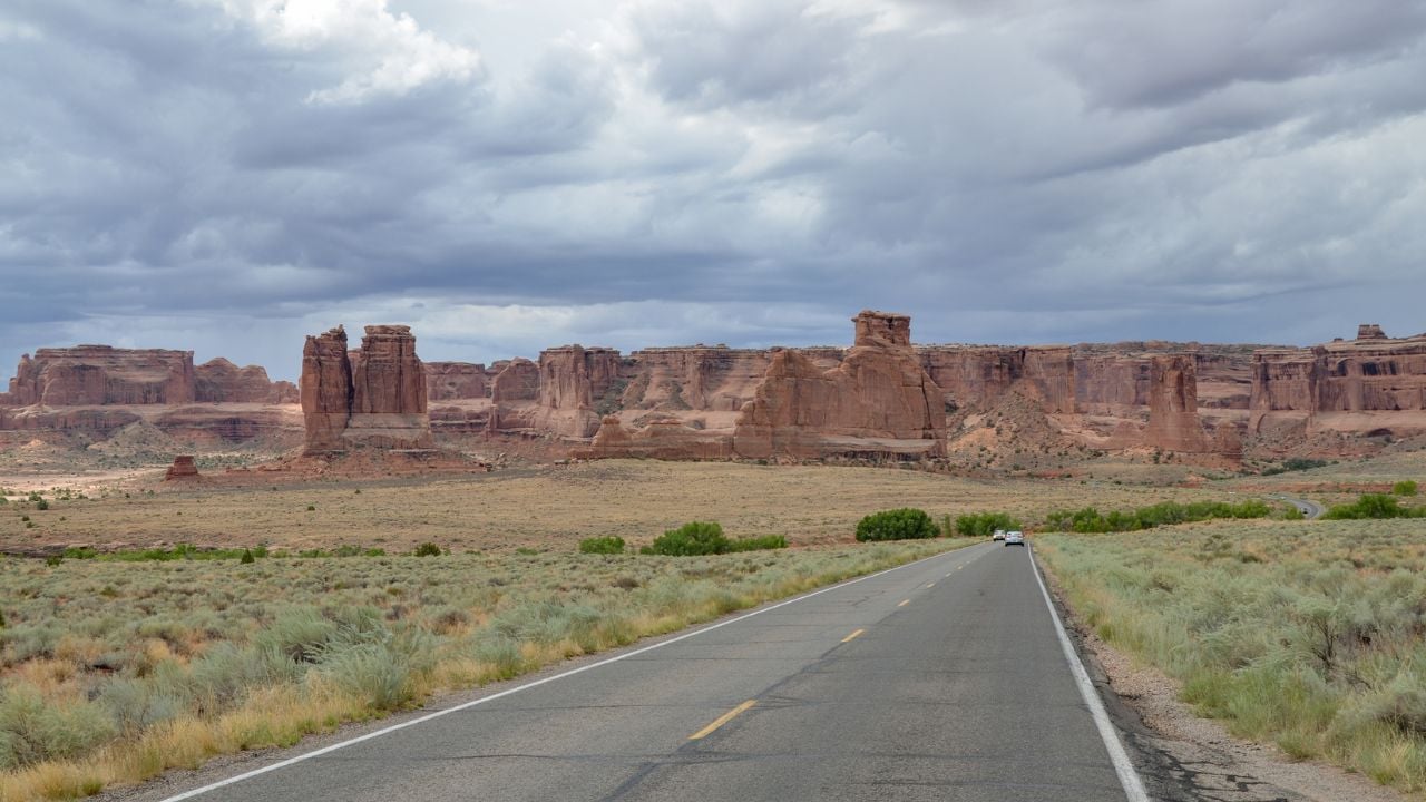 Arches National Park Scenic Drive, Moab, Utah