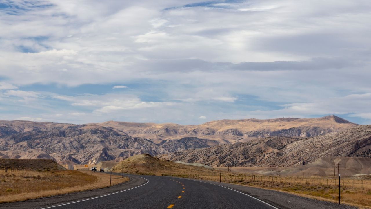 U.S. Route 20 – Owl Creek Mountains, Wyoming