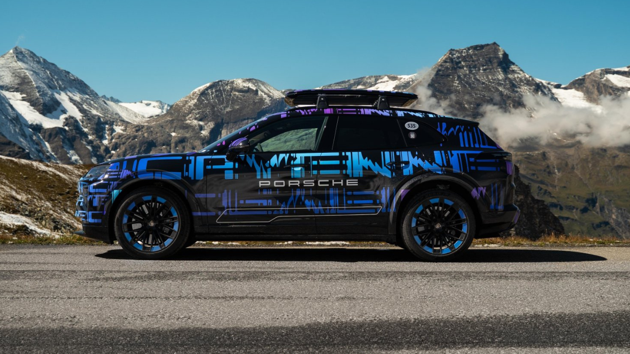 Porsche Cayenne Electric Prototype
