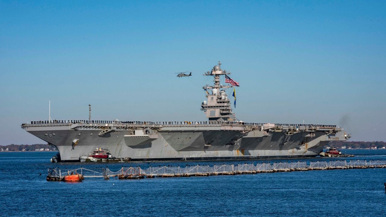 USS Gerald R. Ford Aircraft Carrier