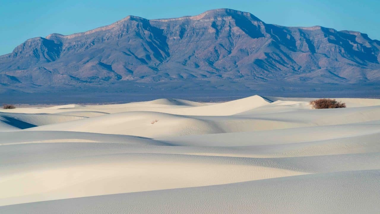 White Sands National Park in New Mexico