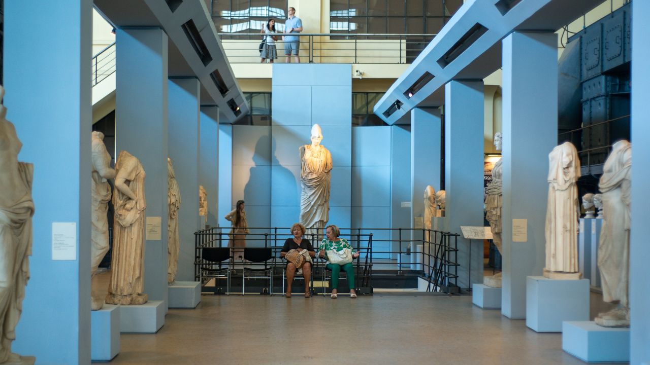 Rome, Lazio/Italy - July 16th 2016: Museum Centrale Montemartini