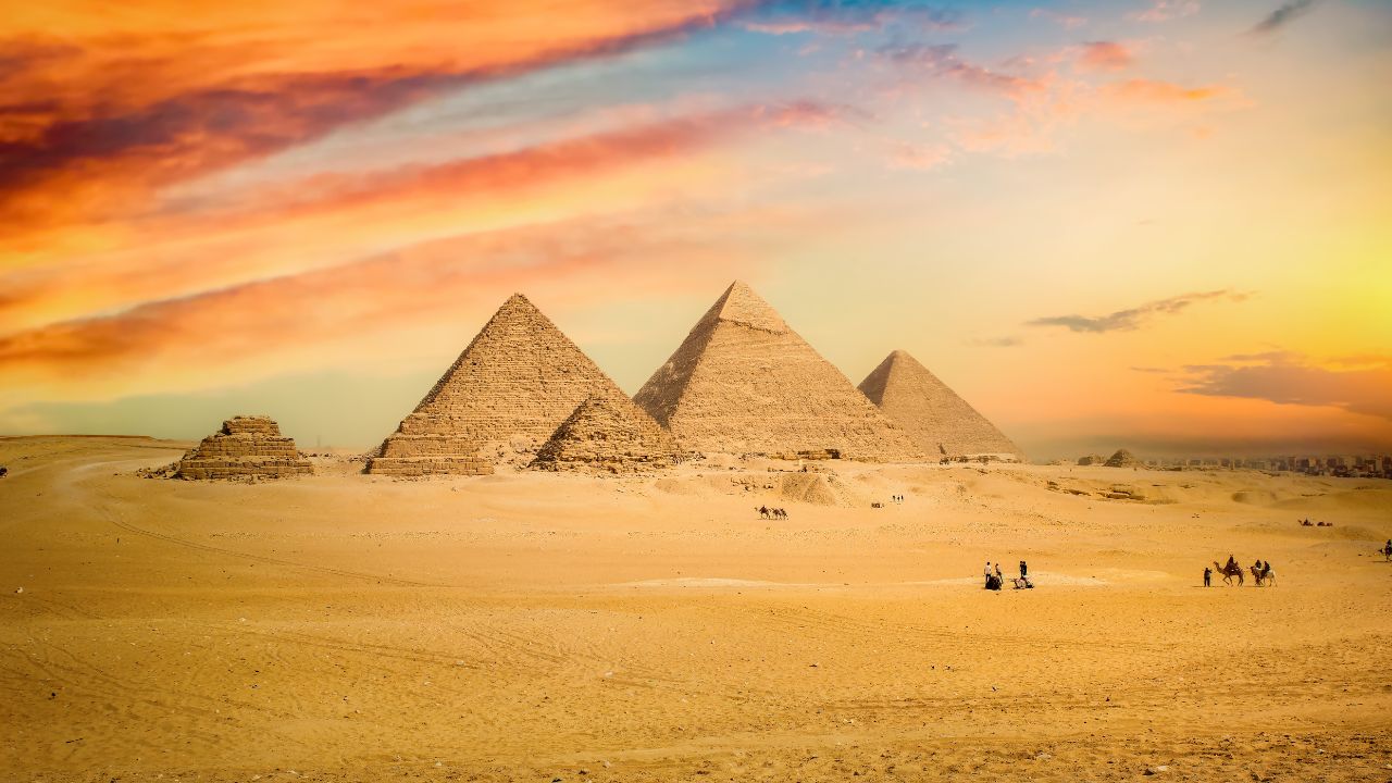 Pyramids of Giza, Egypt