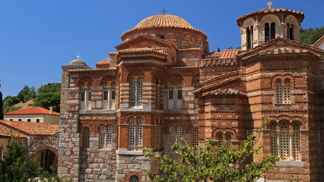Monastery of Hosios Loukas, Boeotia, Greece