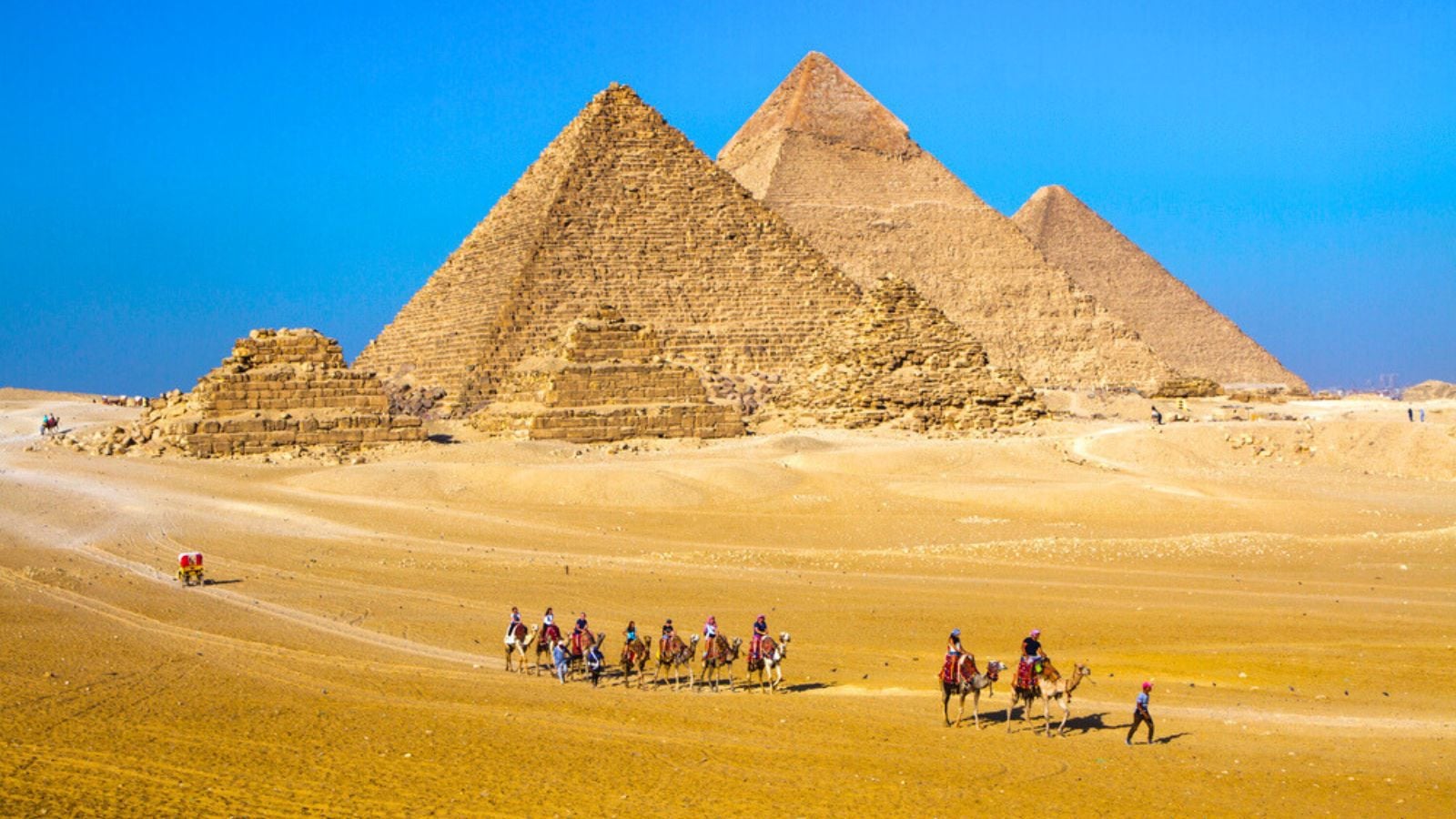 Great Pyramid of Giza, UNESCO World Heritage site, Cairo, Egypt