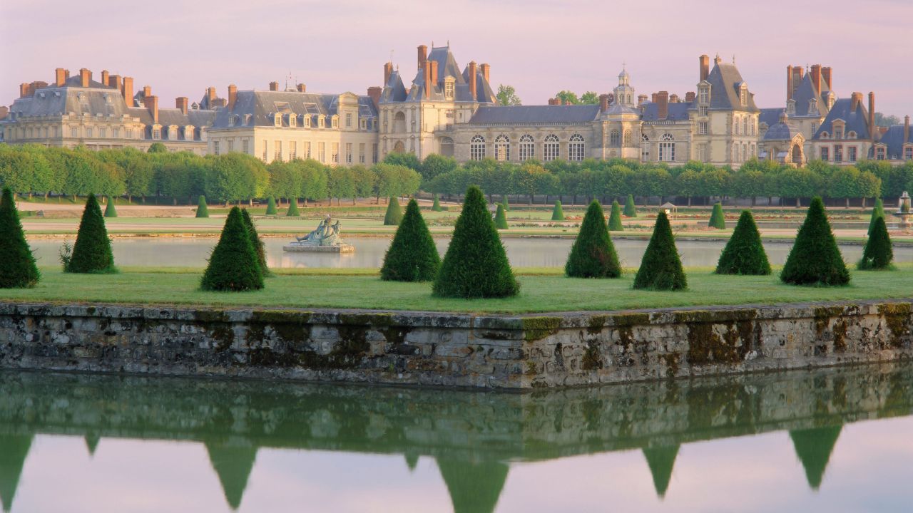Chateau de fontainebleau, fontainebleau, seine-et-marne, ile de france, france, europe