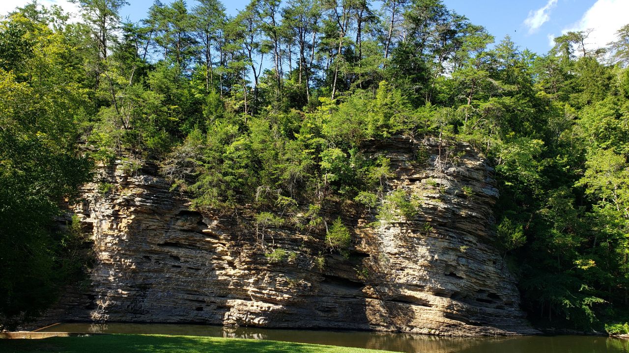 Fall Creek Falls State Park in Tennessee river.