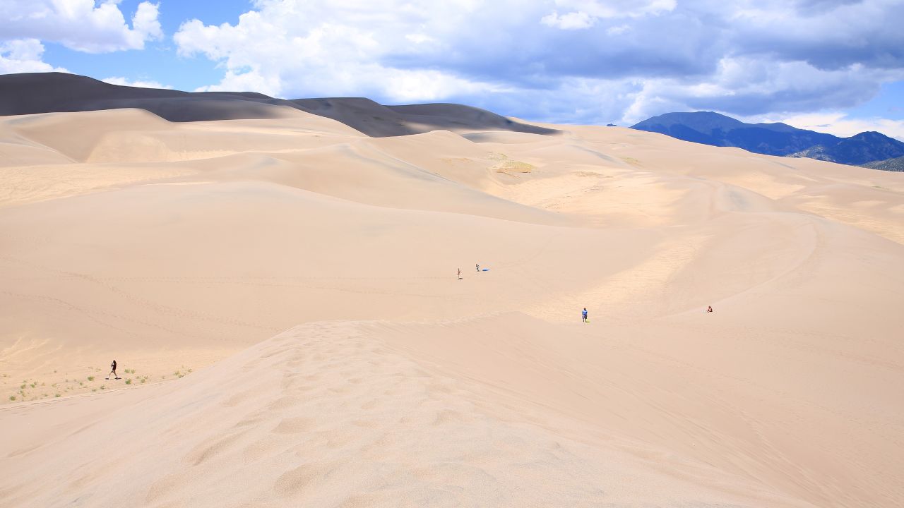 Great Sand Dunes National Park in Colorado, USA