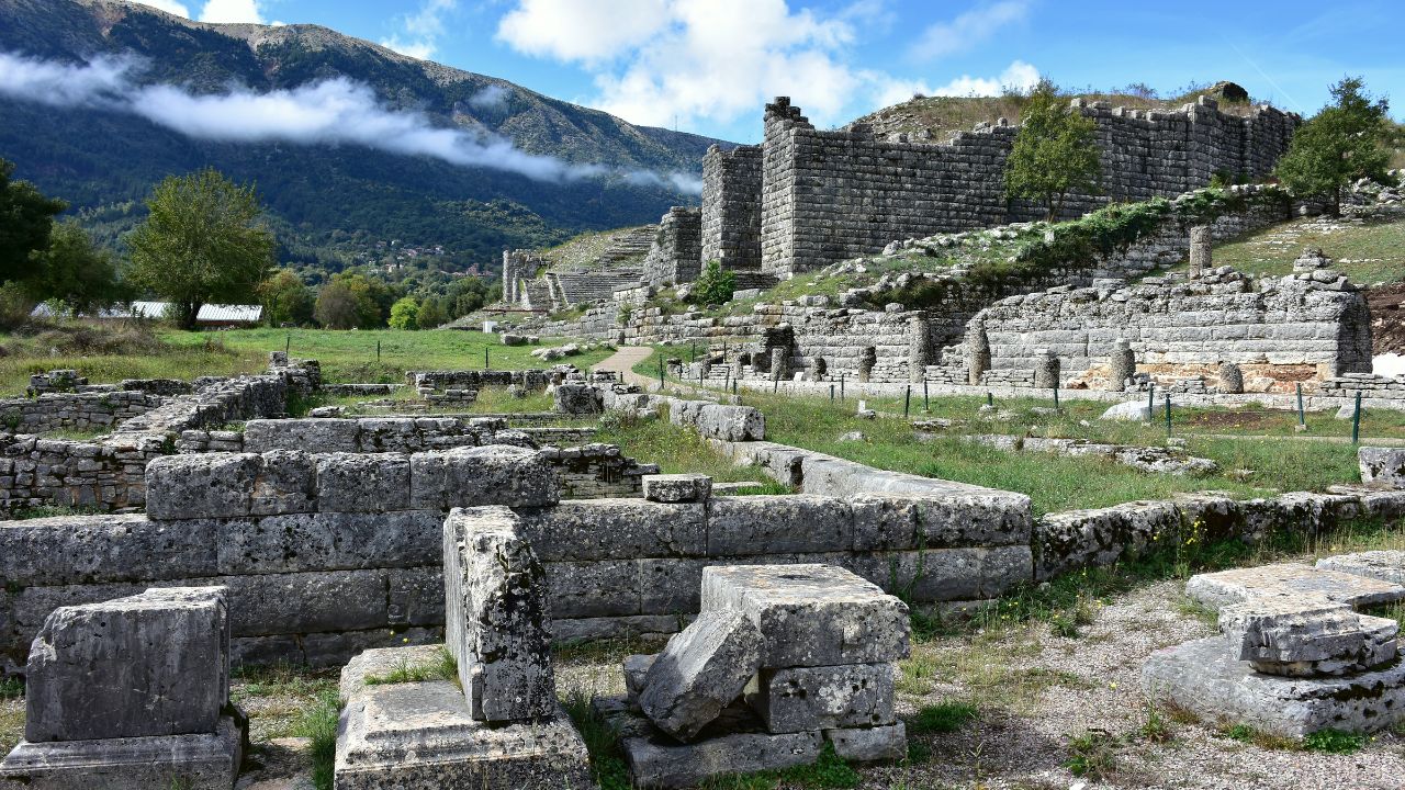 Archaeological site Dodone,Epirus in Greece