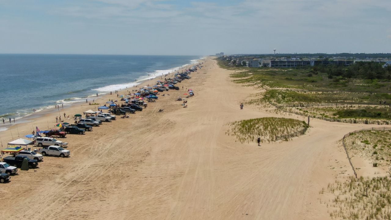 Delaware Beach south of Bethany Beach