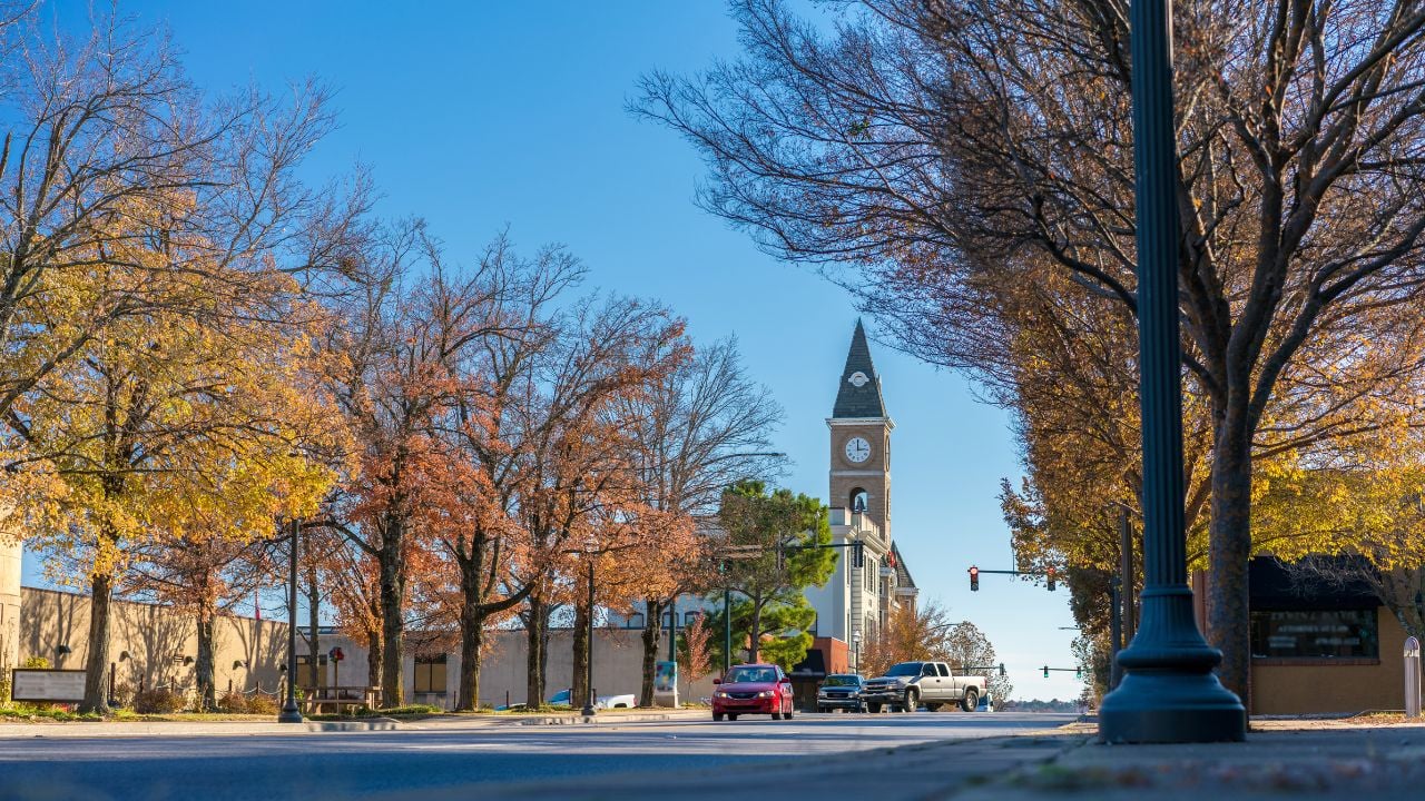 Fayetteville Arkansas Downtown Washington County Court House NWA