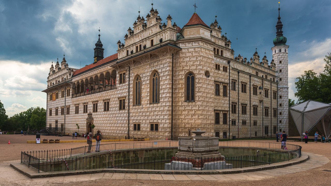 Litomyšl, a town in Svitavy District in the Pardubice Region of the Czech Republic.