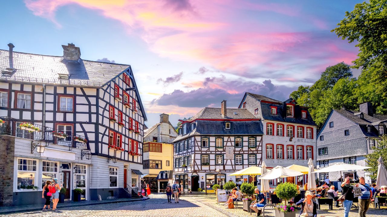 Old city of Monschau, Germany