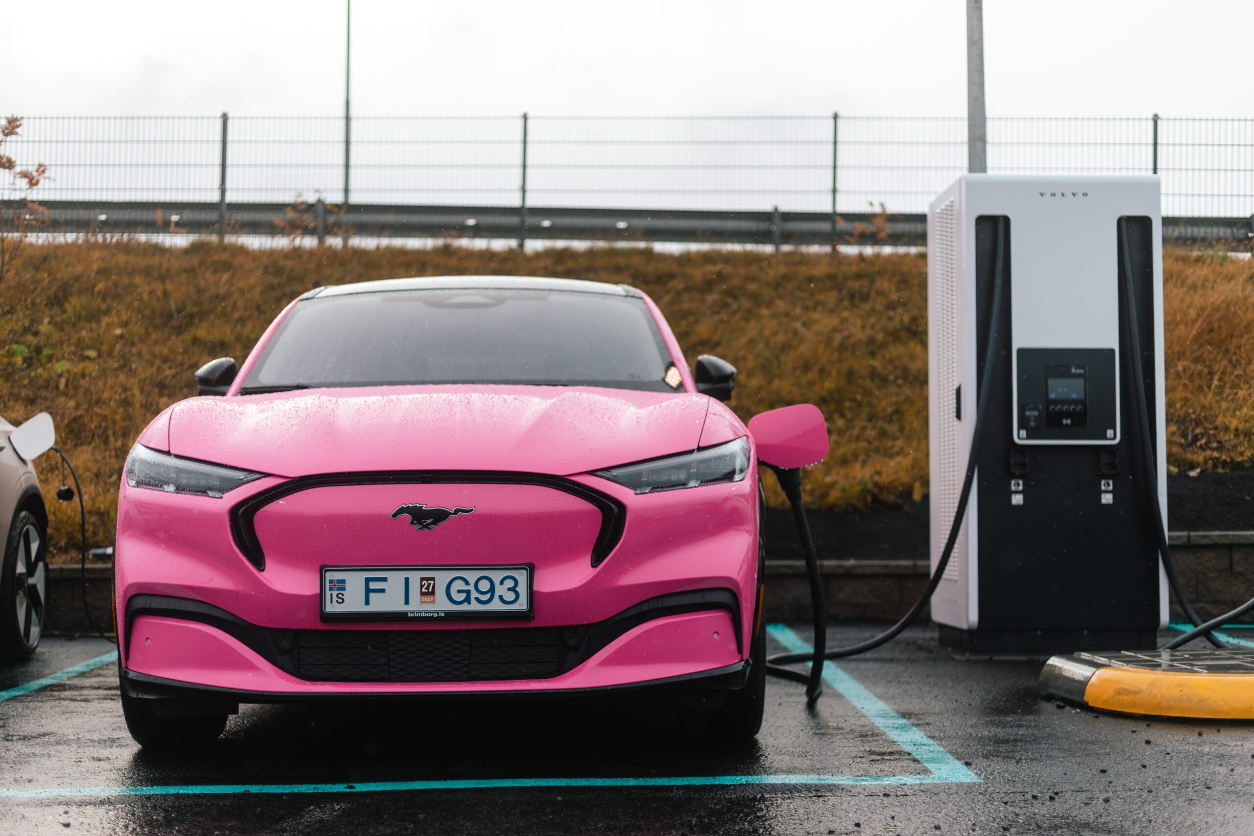 mach-e charging