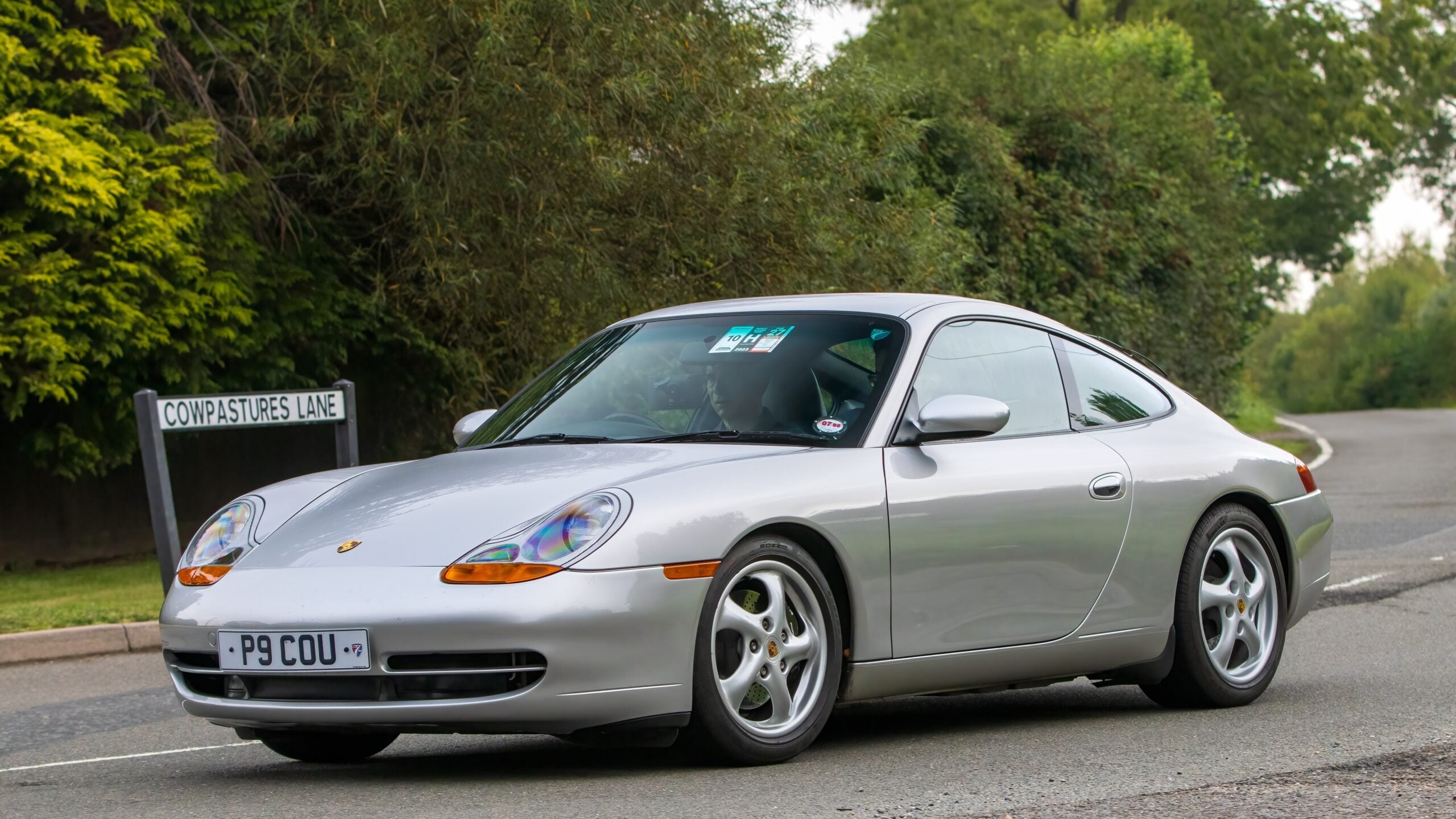 1998 silver Porsche 911 scaled
