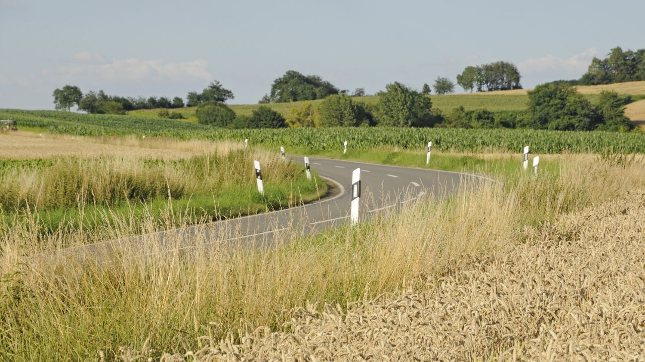 Country road in Germany