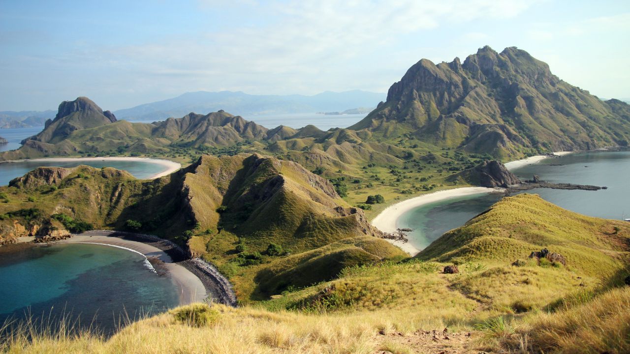 Padar Island in East Nusa Tenggara, Indonesia