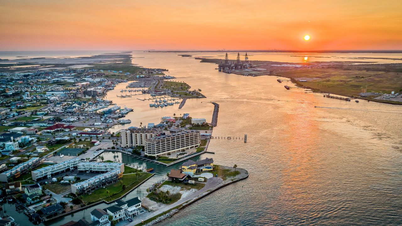 Port Aransas, Texas Sunset