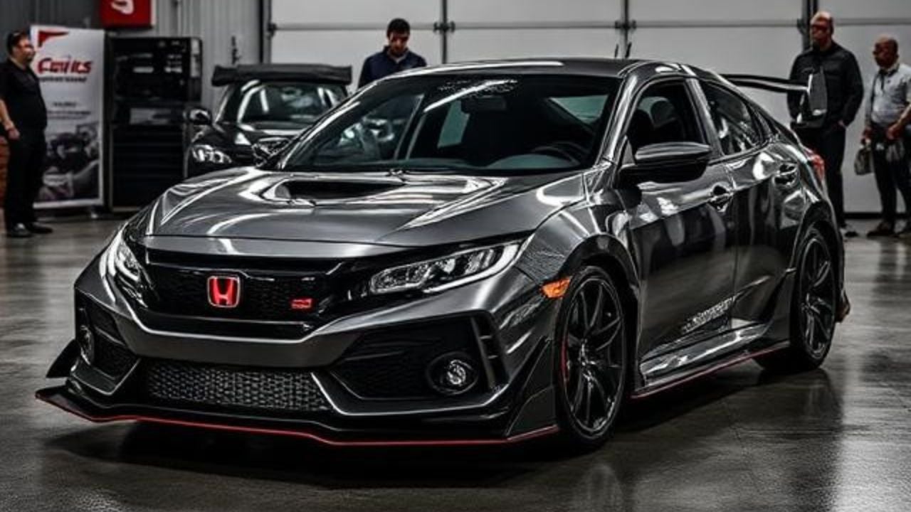Honda Civic RS rendering.