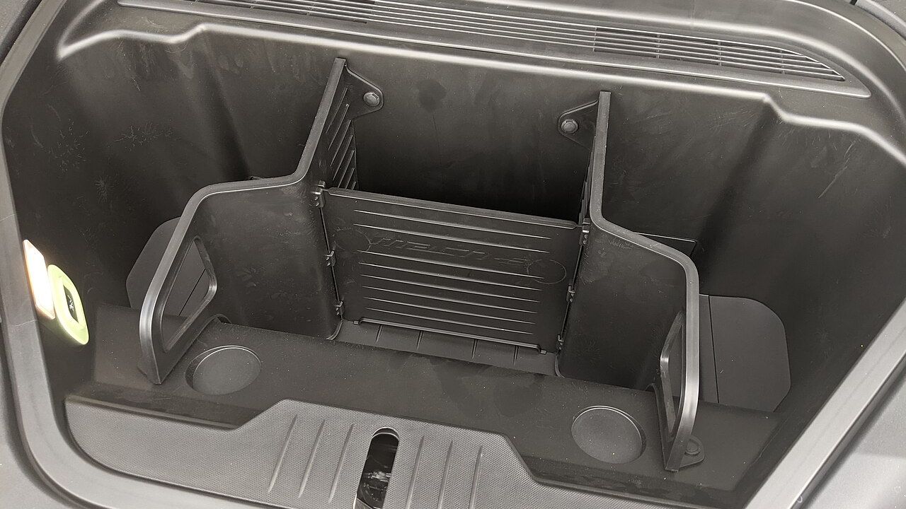Mustang Mac-E frunk.