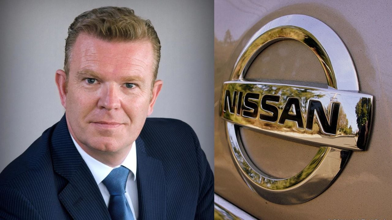 Christian Meunier and Nissan emblem.