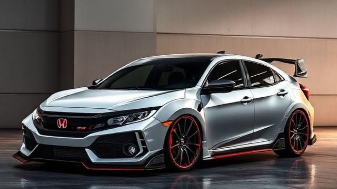 Honda Civic RS computer rendering.