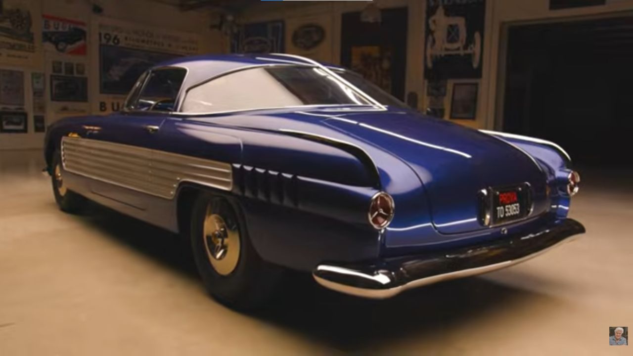 Jay Leno's new 1953 Ghia Cadillac.