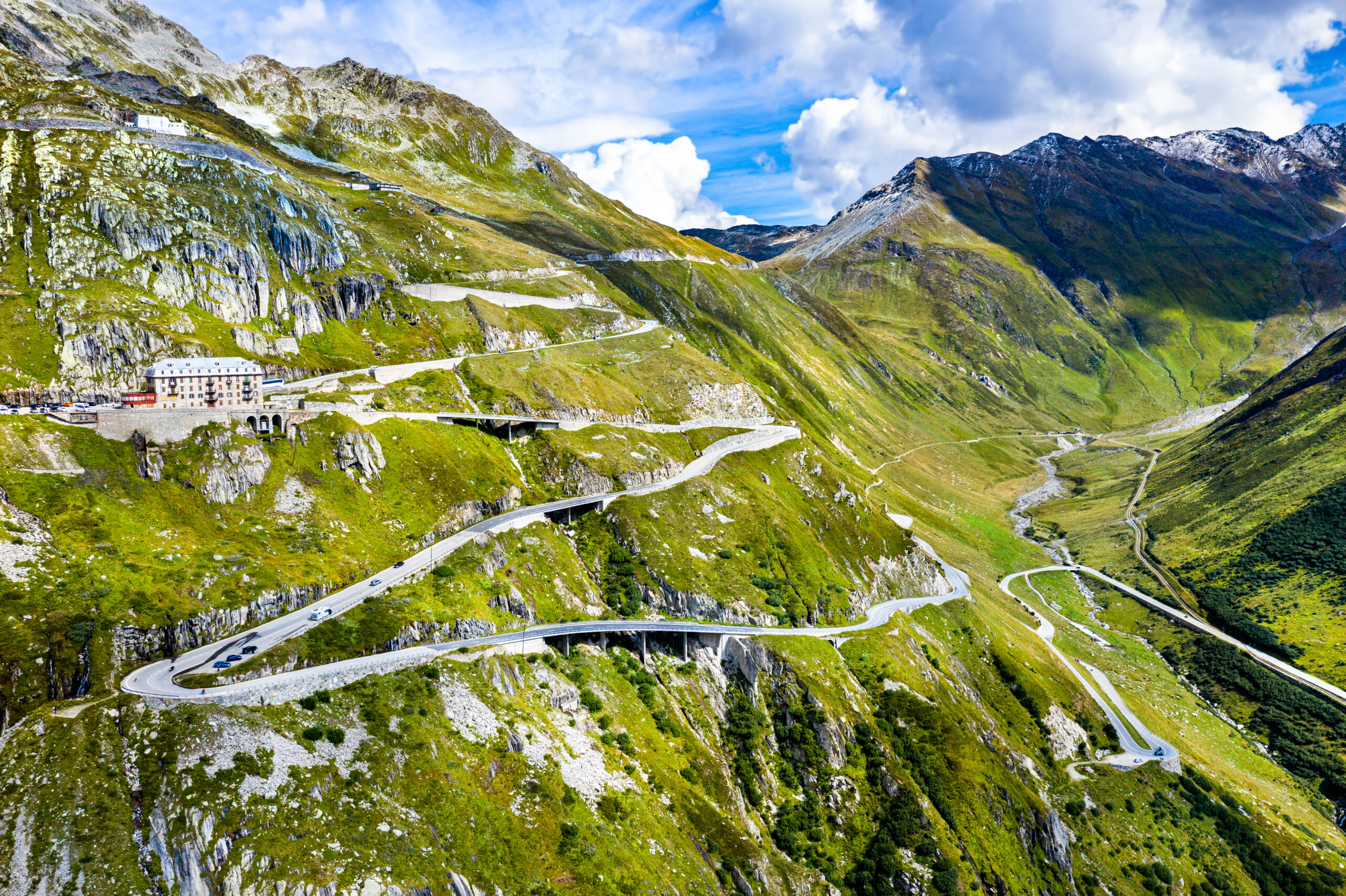furka pass swiss alps