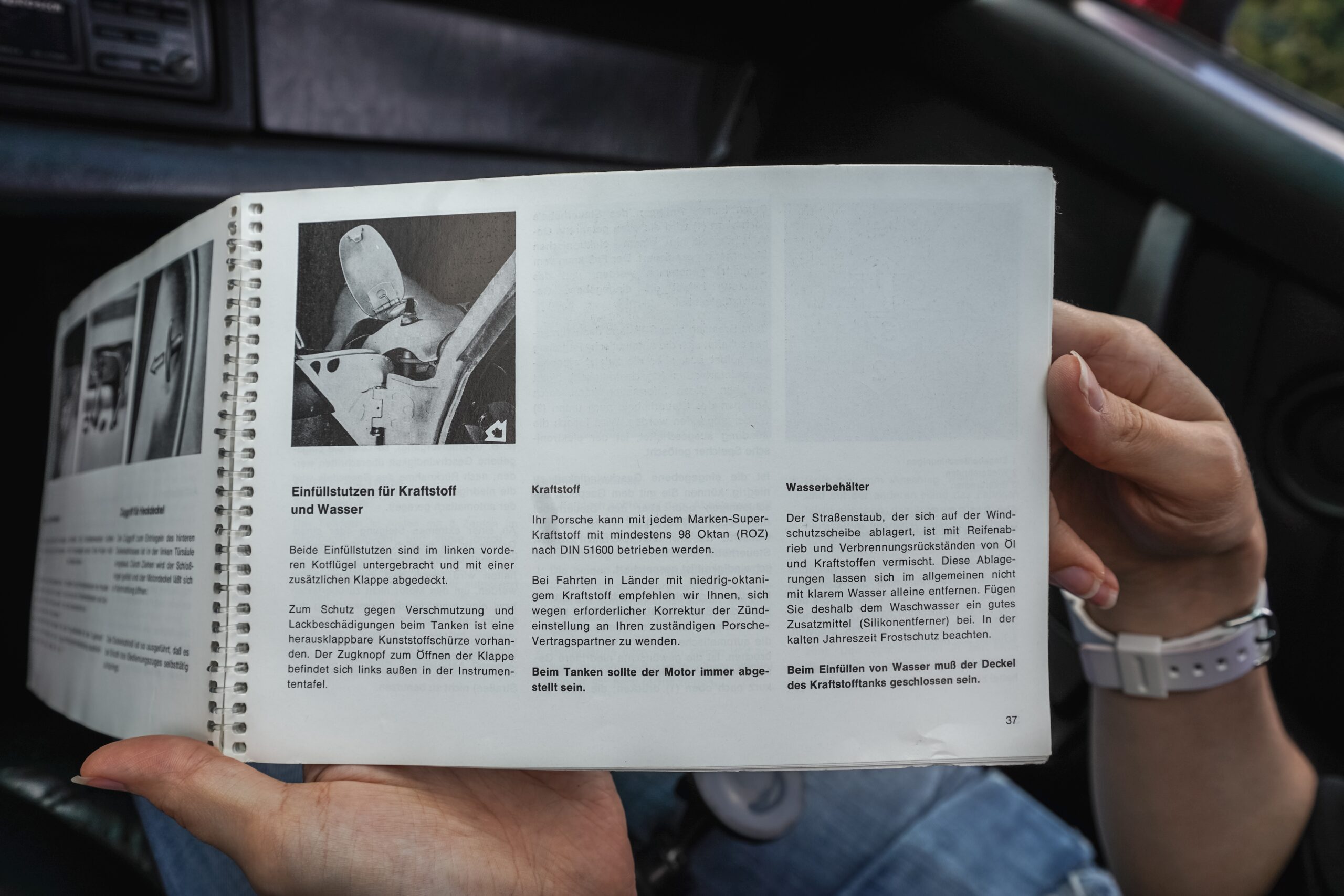 vintage german porsche service manual