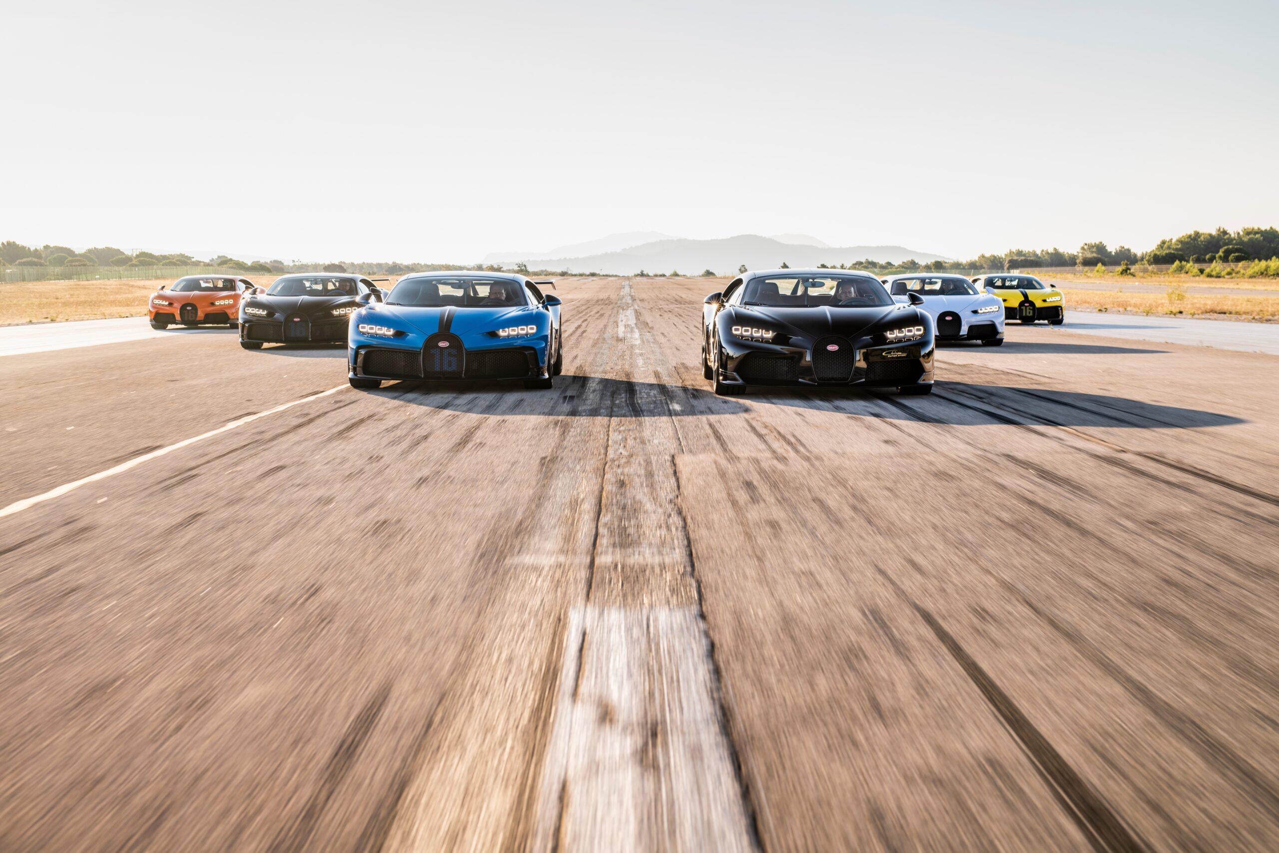 gang of bugatti chiron super sport