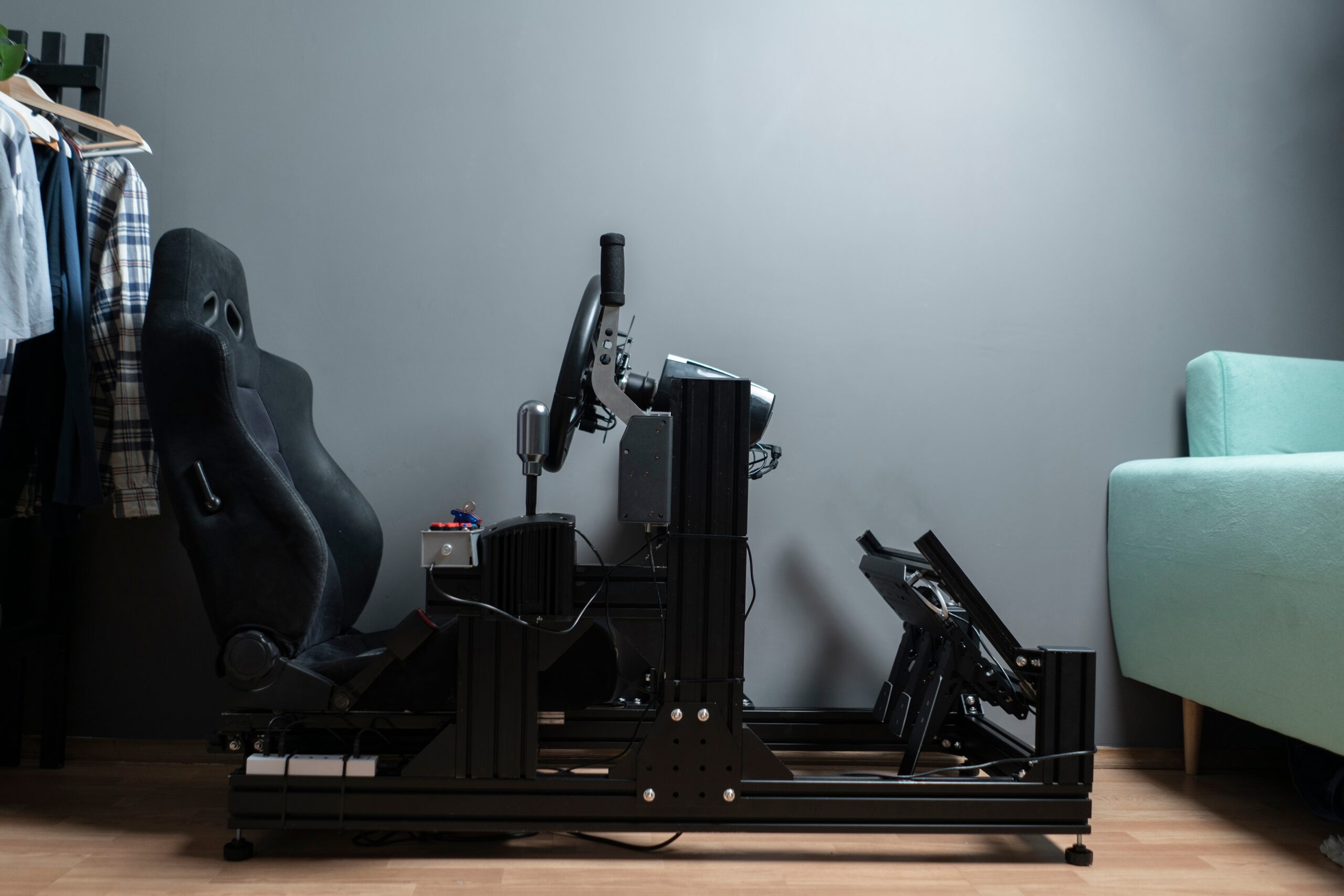 racing sim chair