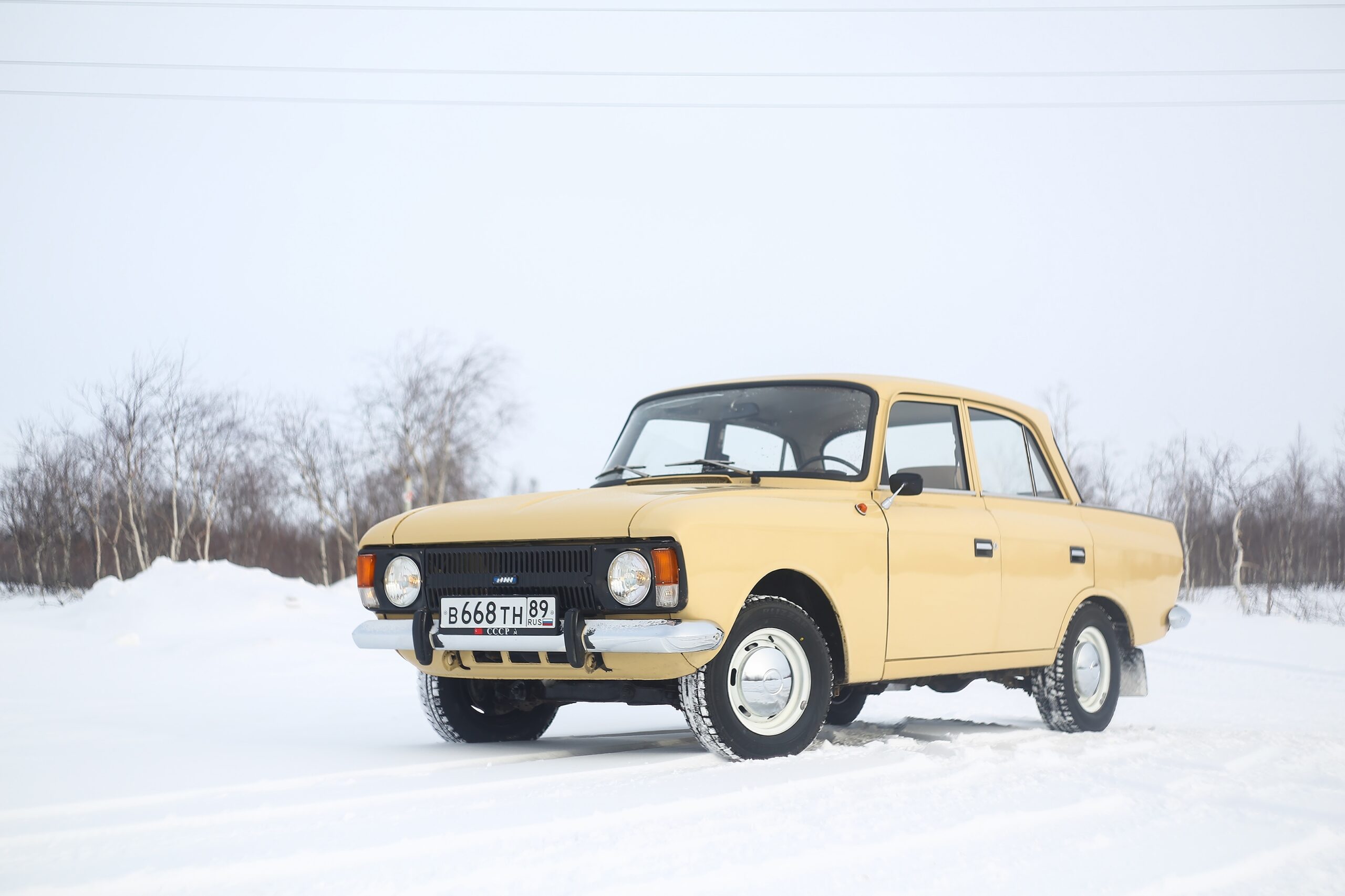 Soviet classic car Izh-Moskvich-412IE-028
