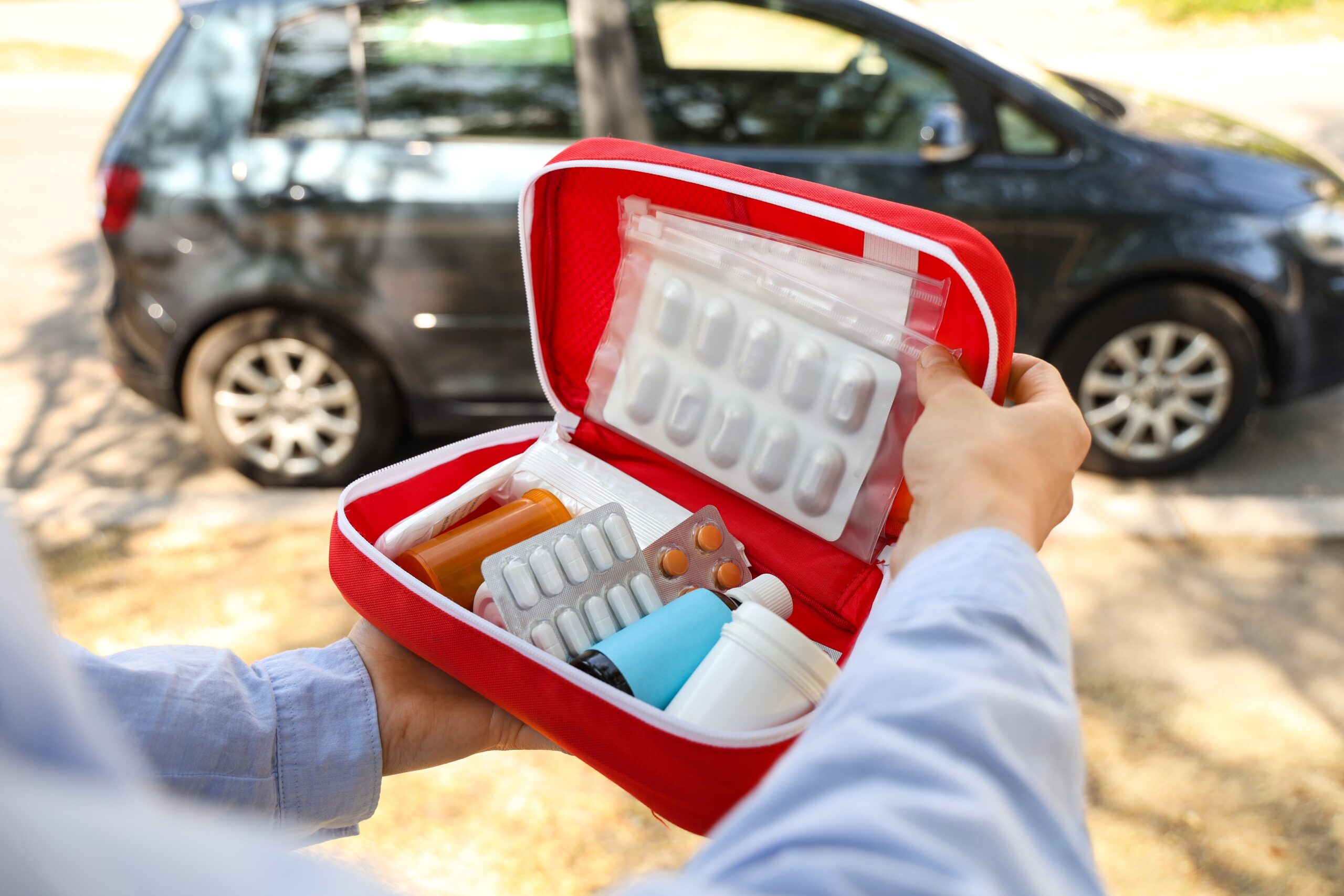 medication in pouch