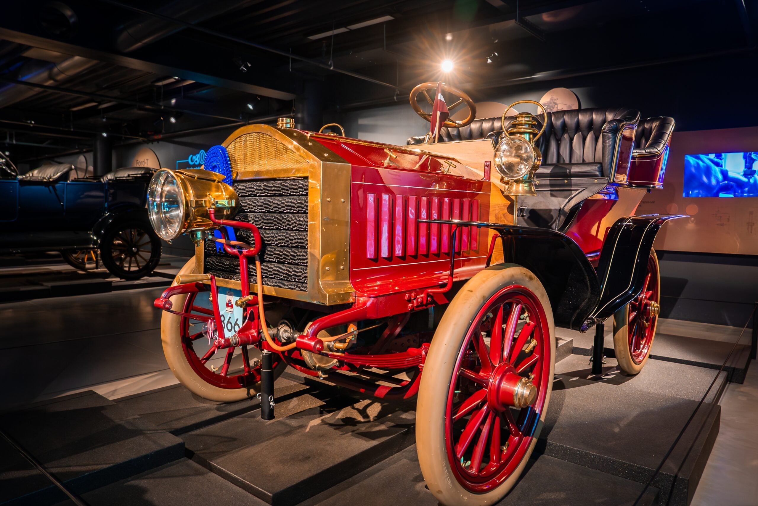 1900s brass era car