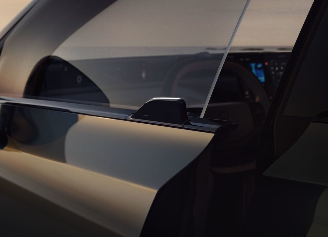 2027 Volvo EX60 door handle.