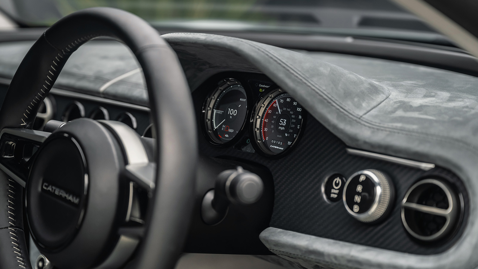 Caterham Project V interior.