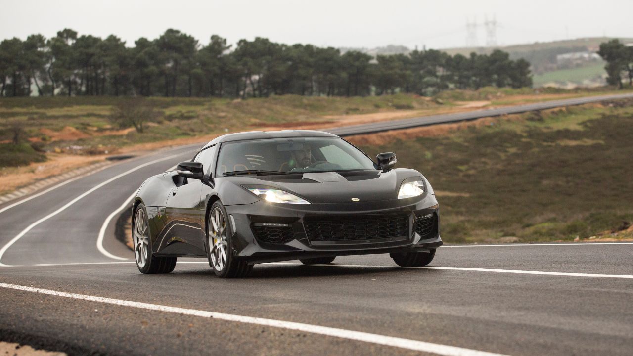 IstanbulTurkey - The Lotus Evora is a sports car produced by British car manufacturer Lotus. At the 2016, Lotus revealed the Evora Sport 410, a slightly enhanced version of 400.