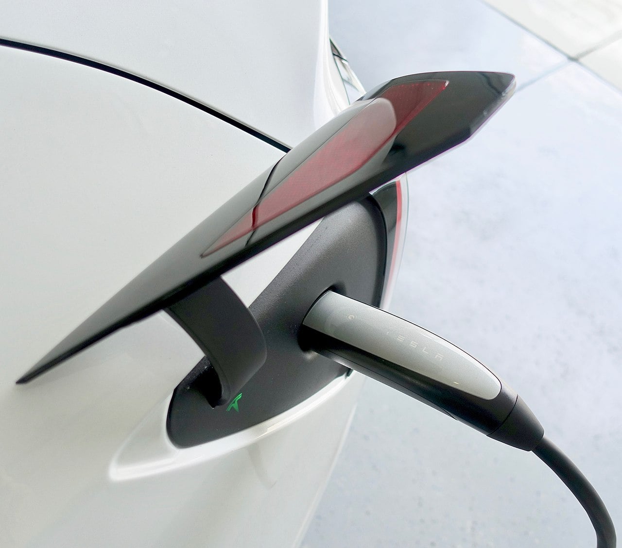 Tesla Model 3 Charging.