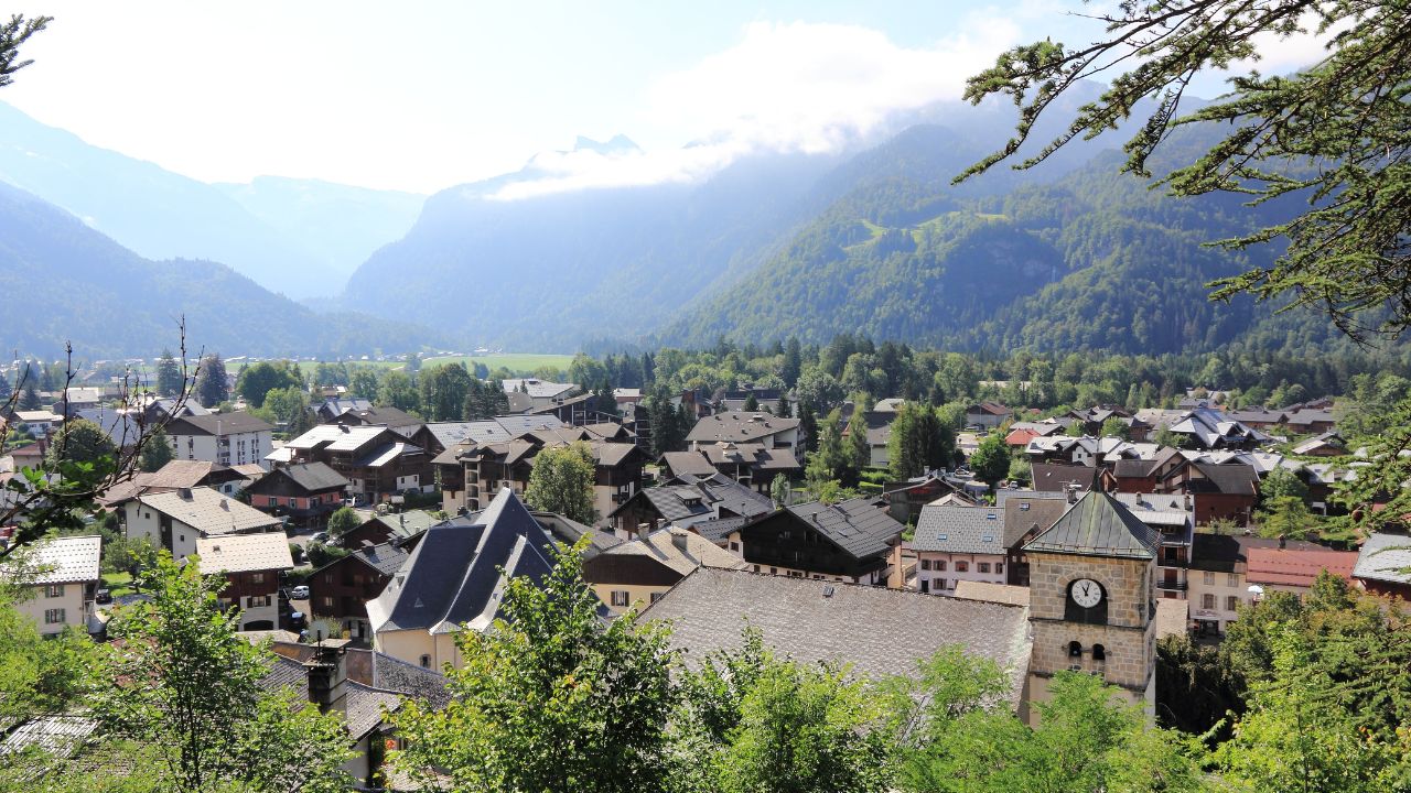 Samoëns in the Alpes, France
