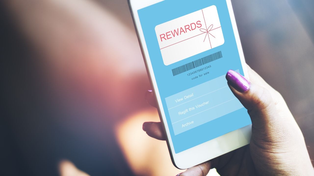 Rewards Coupon Gift Certificate Shopping Concept