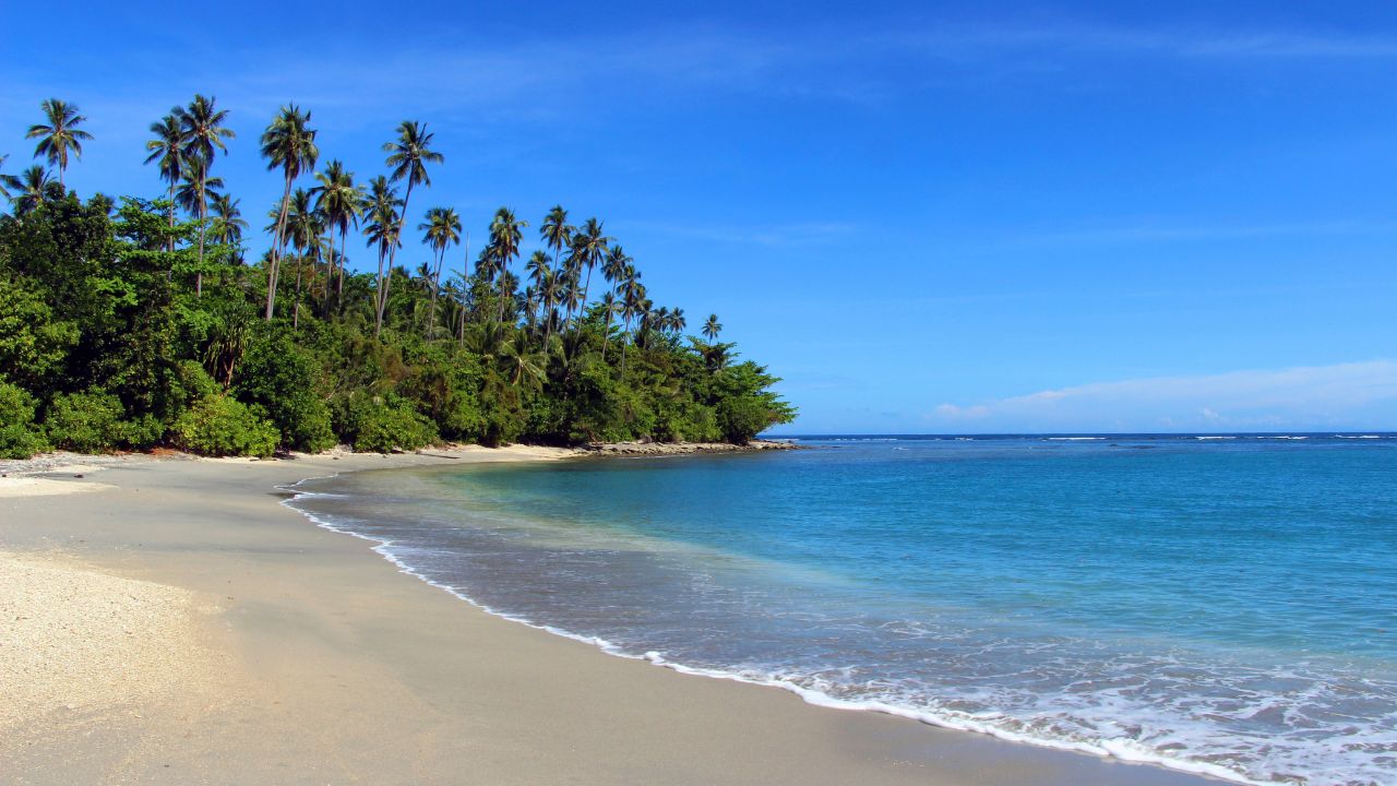 Tropical Beach, Solomon Islands, Honiara