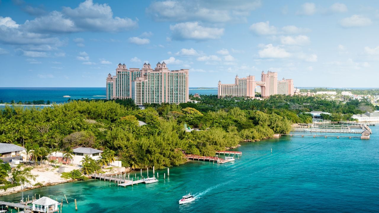 Nassau the capital of Bahamas