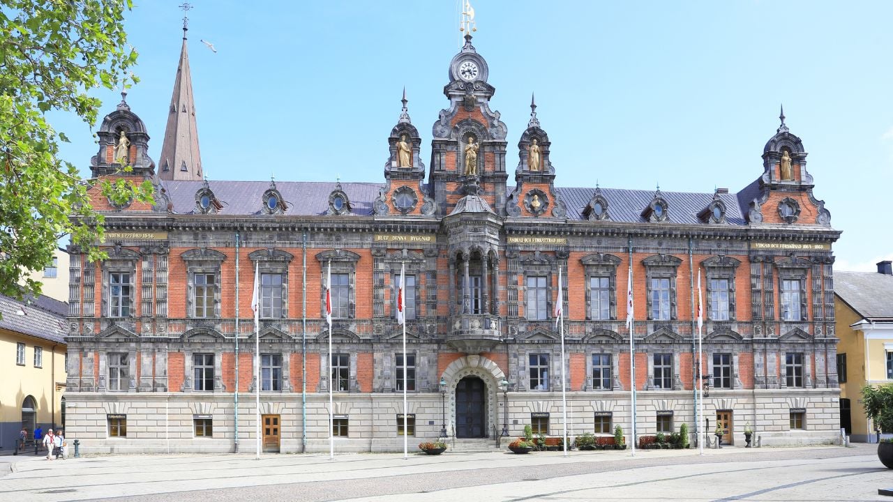 Historic town hall in Malmö, Sweden