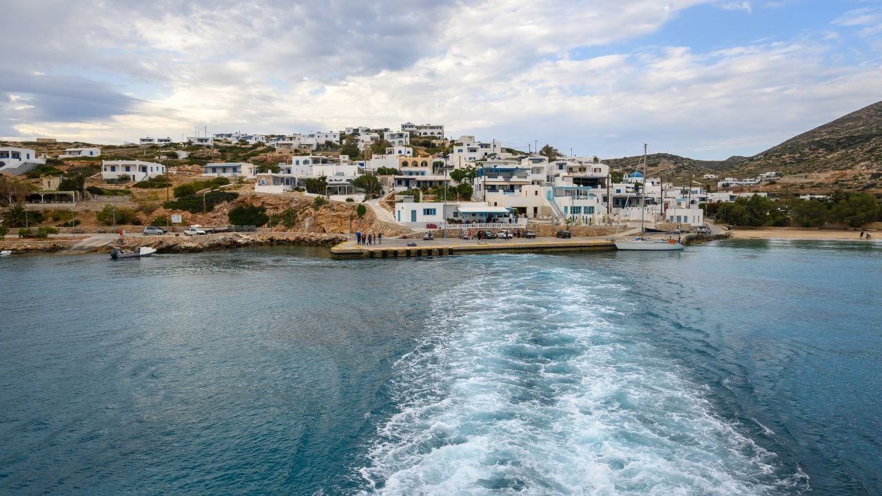 Donoussa, a small island in the southeastern Cyclades. Greece